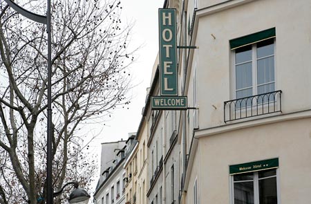 WELCOME HOTEL PARIS - Hotel 2 etoiles a Paris - 2 star hotel in Paris